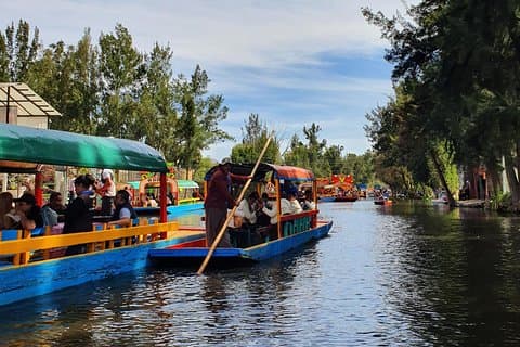 Passeio pelos bairros de Xochimilco e Coyoacán