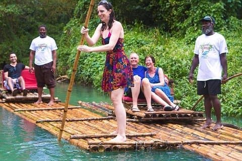 Martha Brae River Bamboo Rafting privat tur