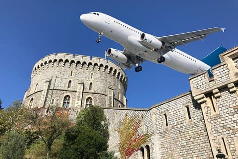 Castelo de Windsor Heathrow Aeroporto escala privada