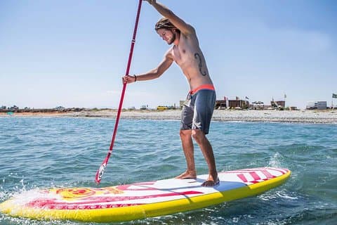 Stand up paddle lesson