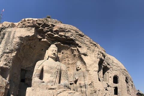 Datong Yungang Grottoes and Hanging Monastery 1-day from Beijing by Train
