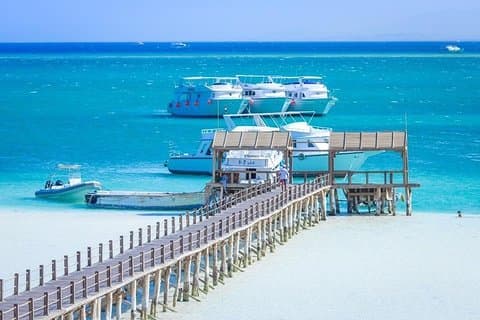 Hurghada: Giftun Island snorkletur med lunsj.