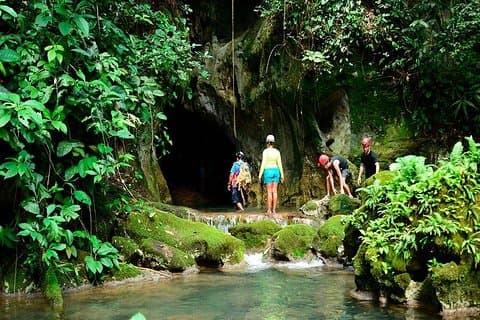 A.T.M Cave (Actun Tunichil Muknal) from Hopkins