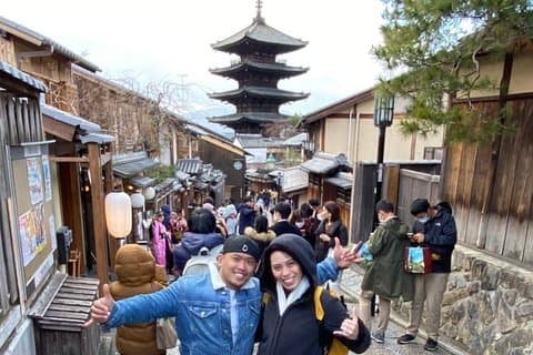 KYOTO Custom Tour med privat bil og sjåfør (maks 9 Pax)