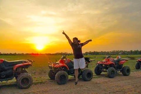Grand Sunset Tour ATV di mezza giornata
