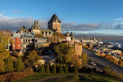 Quebec-stad en Montmorency-watervallen 1-daagse tour vanuit Montreal
