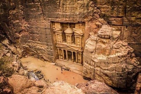 Petra & Wadi Rum-tur i 03 dage / 02 nætter fra grænsen til Eilat