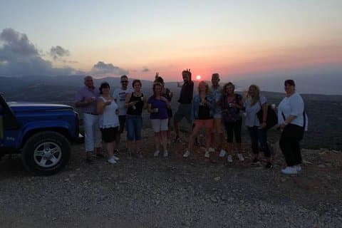 Amazing Sunset Jeep Safari Route with Dinner