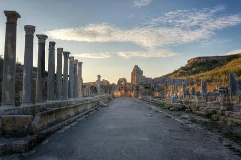 Perge-Aspendos-Side da Antalya e regioni