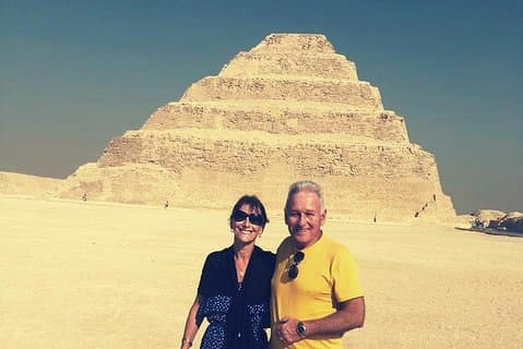 Privat dagstur vid The Great Pyramids of Giza & Sakkara Pyramid & Memphis City