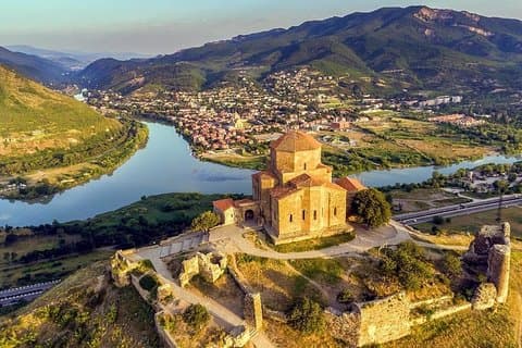 Ville de Mtskheta et monastère de Jvari, Город Мцхета и Монастырь Джвари