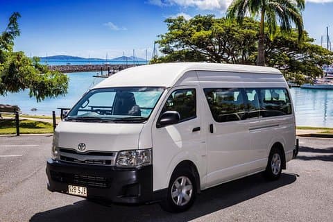 Transport fra Airlie strand til Proserpine flyplass