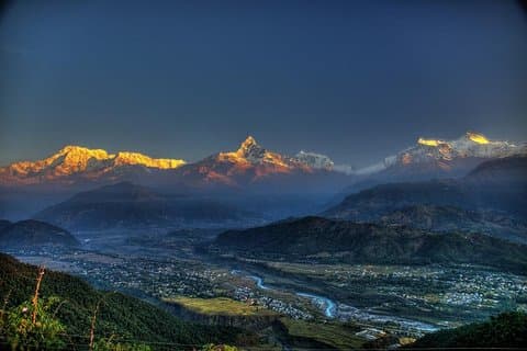 Visite guidée de Pokhara avec vue sur le lever du soleil himalayen depuis Sarangkot