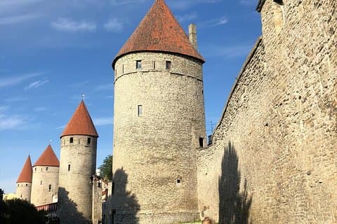 Iconica città vecchia di Tallinn