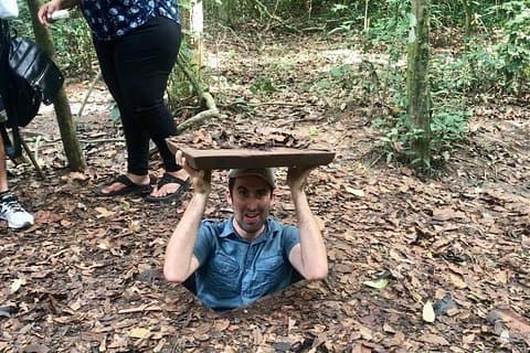 Halvdagstur med Cu Chi-tunnlar i liten grupp från Ho Chi Minh-staden