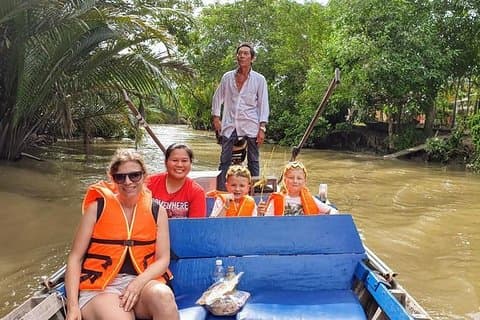 Tour privado de 1 día por los túneles de Cu Chi y el Delta del Mekong