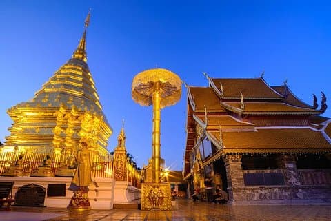 Best Six Chiang Mai Temple Tour + Doi Suthep Including Lunch (Minimum 2 pax)