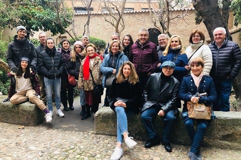 Madrid: Literarisches Viertel, Cervantes- und Santa-Ana-Platz