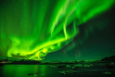 3 - Dagstur med norrskensjakt och glaciärlagun från Reykjavik