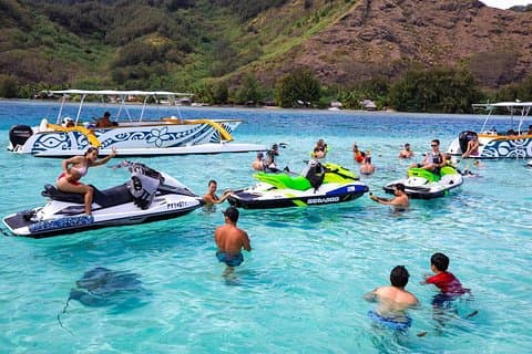 Moorea Explorer Jet Ski tour