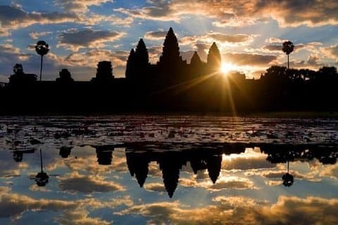 Siem Reap Angkor Wat Amanhecer ou pôr-do-sol Explore os Templos + Guia