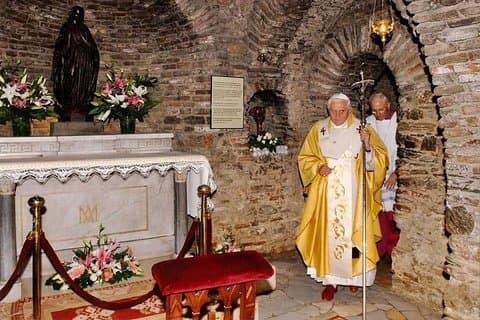 COUPE-LA-FILE: Visite privée d'Éphèse biblique du port de Kusadasi