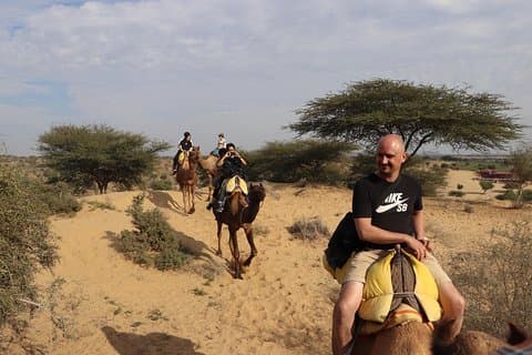 Halvdag Osian Village Safari Tour med en måltid