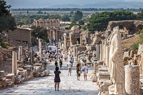 Excursion à terre d'Ephèse pour les croiseurs de Kusadasi