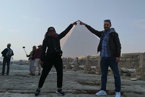 Heldags privat tur i Giza-pyramiderne Sakkara Memphis Dahshur