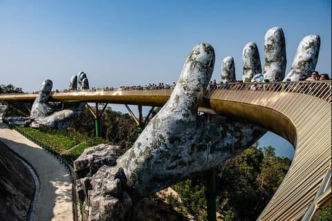 Ba Na Hills - Golden Hand Bridge Heldagstur