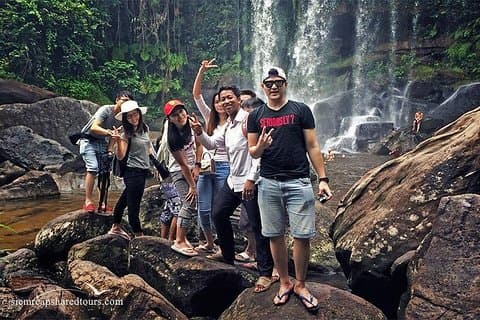 Heldag Phnom Kulen National Park & Waterfall Shared Tour