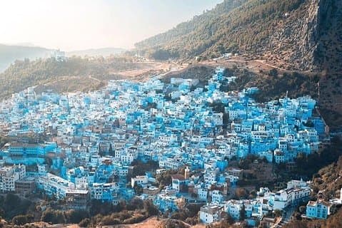 Delad grupp Chefchaouen-dagstur från Fez