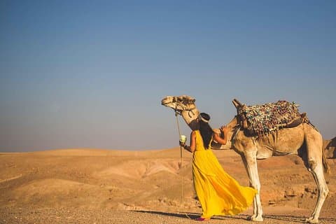 Woestijn Agafay en Atlasgebergte & kameelrit Dagtrip vanuit Marrakech