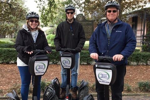 Segway-geschiedenistour van 90 minuten door Savannah