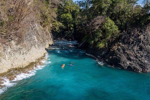 Kayak sur l'océan Manuel Antonio