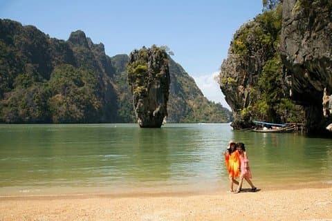 James Bond Island, Panak & Hong Island Trip + 1 Kanovaren per grote boot vanuit Phuket