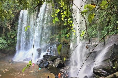 Excursão ao Parque Nacional de Phnom Kulen, Montanha Kulen