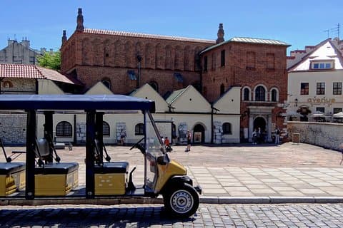 Kazimierz, el gueto judío, la historia de La lista de Schindler - Tour en carrito de golf