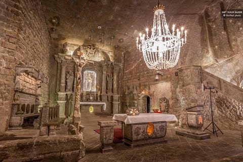Führung durch das Salzbergwerk Wieliczka ab Krakau, privater Transport