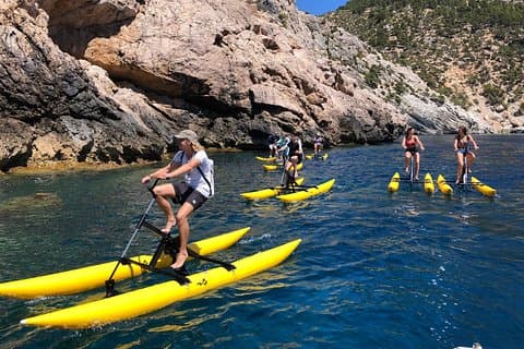 Tour de plage en vélo océanique
