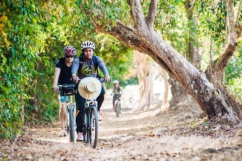 Angkor Sunrise-cykeltur med morgenmad og frokost inkluderet