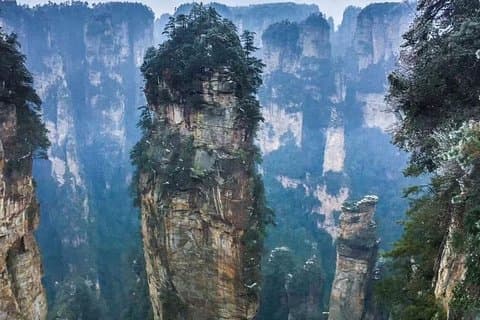 2-daagse Zhangjiajie privétour met glazen brug, Avatar Hill en Tianmen Mountain