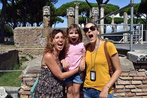 Mamma Mia! Ostia Antica-Tour für Kinder und Familien