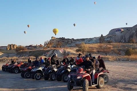 Oppdagelse av Cappadocia på Quad Safari