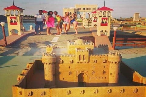 mini-parkavontuur in Egypte
