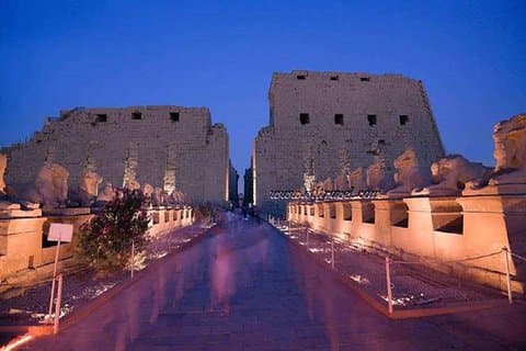 Sound and Light Show ved Karnak Temple