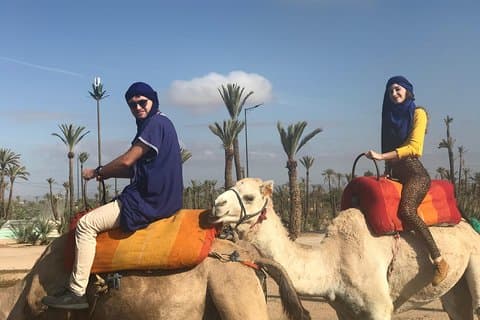 Marrakech Beautifull Sunset Camel Ride Experiência