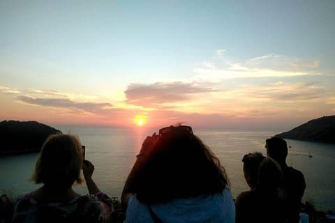 Iconic Sunset Safari with Monkey Hill & Street Food Experience