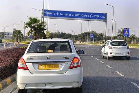 Privat transport fra hotellet til Delhi flyplass