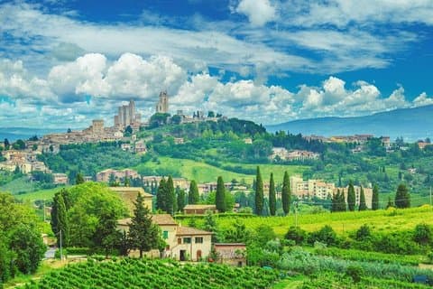 Excursión privada de un día al paisaje de la Toscana y cata de vinos desde Florencia